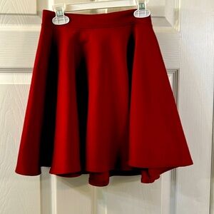 Mini skirt- burgundy